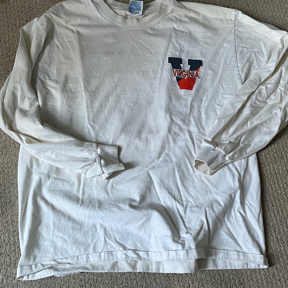 Vintage 90s UVA Virginia Classic Longsleeve T